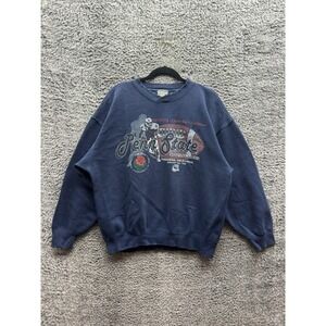 Vintage Penn State Nitanny Lions Rose Bowl Sweatshirt Navy Blue Mens Size M/L